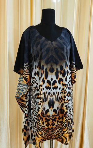 Tiger Print Kaftan - Tunics