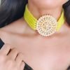 Yellow Choker - Neck Piece