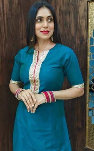 Solid Peacock Green Cotton Silk Set